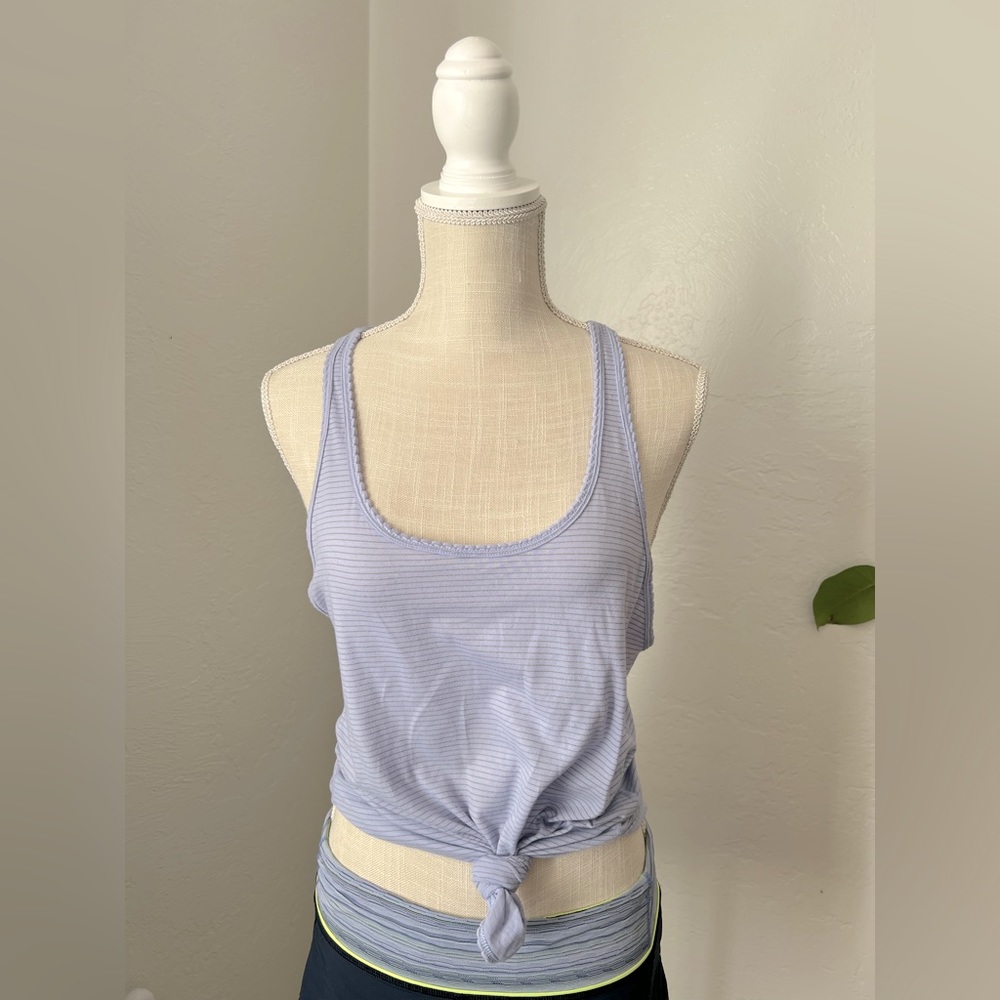 COPY - Lululemon 105 Singlet with Silverescent